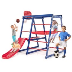 7-In-1 Outdoor Toddler Indoor Gym Playset Toddler Climbing Toys Activity Play