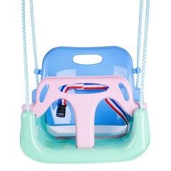 Toddler Swing, 3-in-1 Baby Swing Seat, Anti-Flip Snug & Secure Detachable Kid…