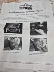Alien Flier The Edge Deceleration System for Zip Lines Accessory New in Box