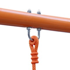 3 in 1 Garden Swing Set with Seesaw Children Kids Swing Set for Backyard