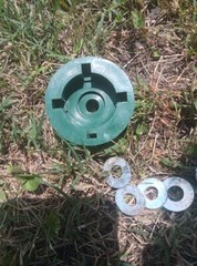 Gorilla Playset Green Steering Wheel Kit With Hardware-Compatible With Anything
