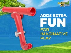 SWING SET STUFF INC. TELESCOPE PERISCOPE KIT RED boy girl playground toy 0308