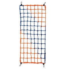 Multi-Colored Climbing Net for Kids – 500 LBS Capacity, Tree House, Wall, Rope B