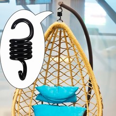 Porch Swing Springs, Black Patio Swing Parts Porch Swing Springs Heavy Duty 2…