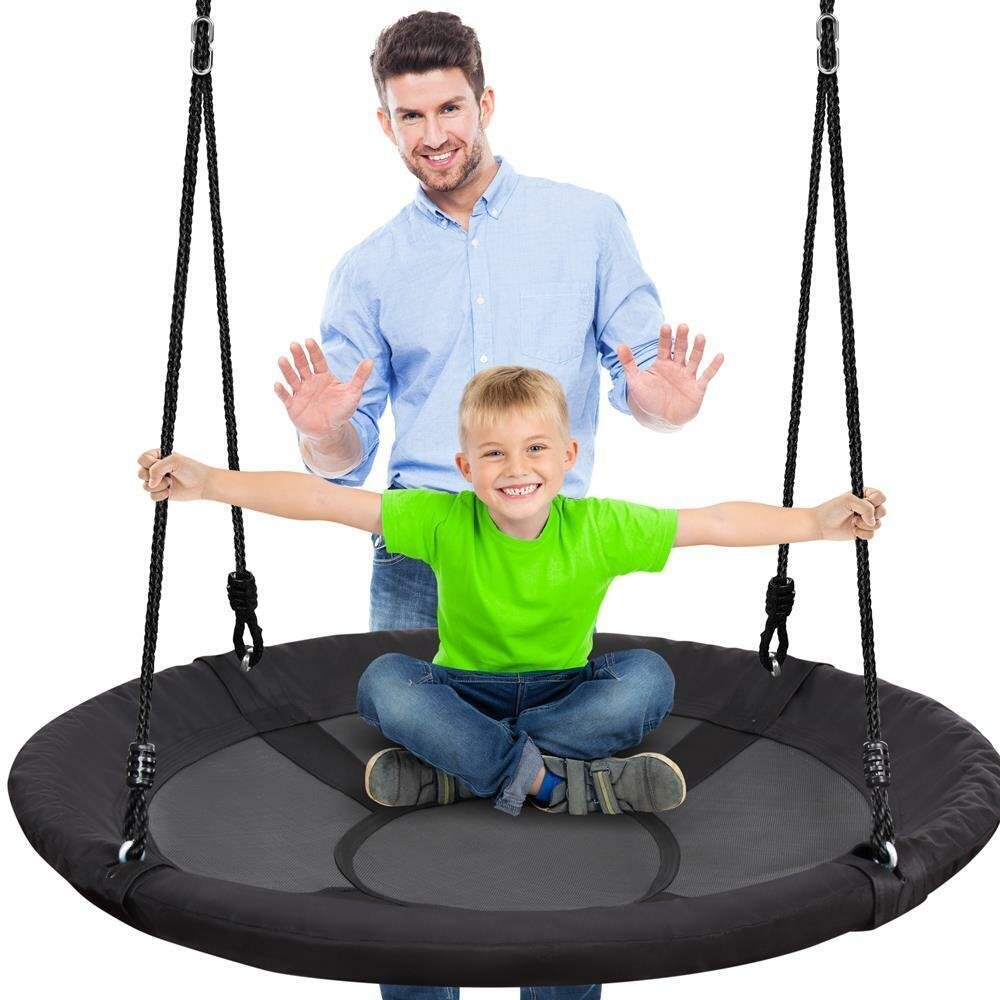 Serenelife Flying Fun Toy Swing- Indoor/Outdoor Hanging Rope Swinging Seat