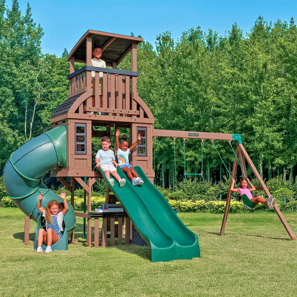 KidKraft Summit Vista Swing Set FREE SHIPPING!!! 1 IN STOCK HURRY UP!!!