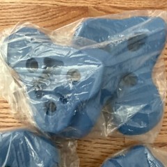 Blue “OR” Green Rock Wall Rocks (5-Piece Set) For Clumbing Wall.