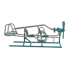 Lifetime Ace Flyer 90135 Earth Tone Airplane Teeter Totter Double Play Seesaw