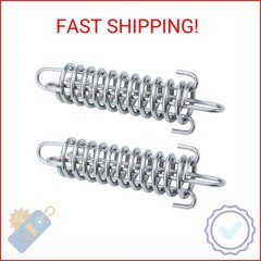 SHENGHUISS Shock Absorbing Spring 2 Pcs 304 Stainless Steel Spring for Porch Swi
