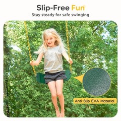 Swing Seat Kits – Heavy Duty Coated Chains for Kids Adults, Supporting 330 lb…