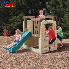 Woodland Climber II Kids Playset Ages 2–6 Year Old Toddler Slide & Climbing Wall