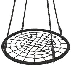 40″ Diameter Durable Outdoor Spinning Web Tree Swing Comfortable Safe For Kids