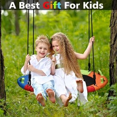 Durable 40-Inch Alloy Steel Tree Swing – 900lb Capacity & Easy Assembly for Kids