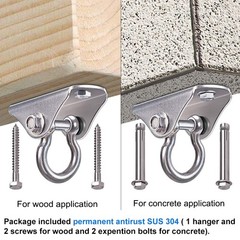 Stainless Steel Heavy Duty Swing Hanger Ceiling Mount 1600 LB Capacity Swing …