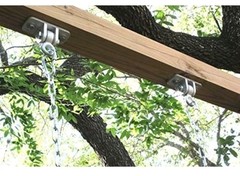 Jungle Gym Kingdom Heavy Duty Swing Hangers Playground Porch Yoga Seat Trapeze