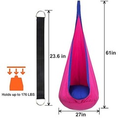 Indoor Outdoor Sensory Swing Kids Relaxation Play Therapy Gift Children New