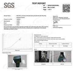 A-Frame 2 Brackets Swing Set Bracket with Mounting End Brackets(2Pcs-Green)
