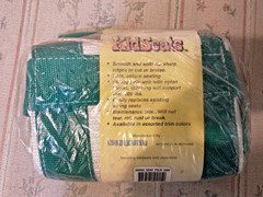 KidSeats Toddler Swing Seat Green Midwest Sewing Playset Add On NOS 764803500159
