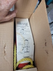 VTG IRWIN DELUXE MONKEY SWING 1960 Original PACKAGE NOB