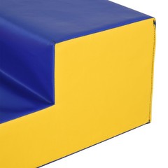 Multi-Color Foam Play Set 2 Pcs 19.75×19.75×9.75 in Toddler Climbing Toys