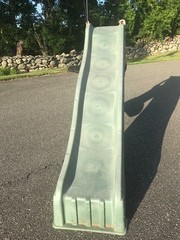 Swing-N-Slide Cool Wave Plastic Slide – Green