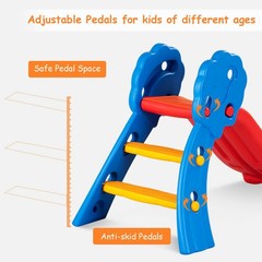 Children Kids Junior Folding Climber Play Slide Indoor Outdoor Toy Easy Store