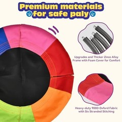 Tree Swing Saucer Swing for Kids, 900lbs Weight Capacity, with 24 Inch