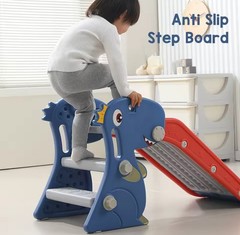 Sturdy Slide for Kids Age 2-6, Plastic Toddler Slide Climber Set Outdoor Indoor