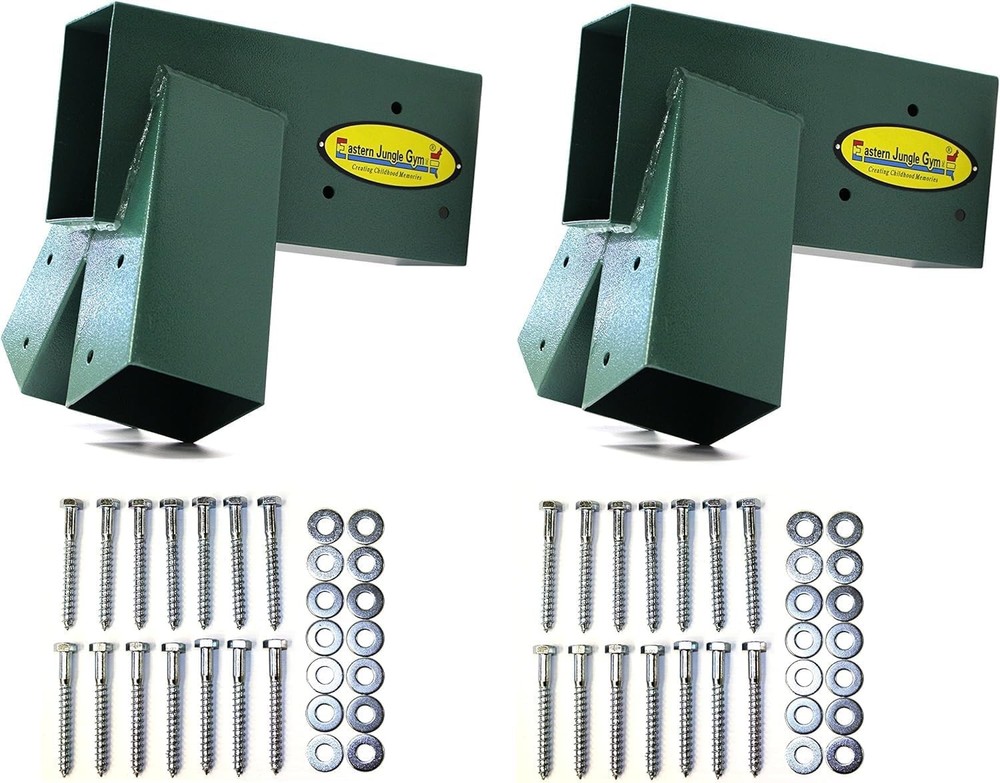 A Frame Swing Set Brackets Eastern Jungle Gym Green