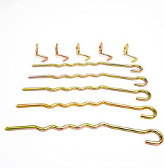 5-Piece Heavy-Duty Steel Corkscrew Ground Anchor Kit for Swing Sets & Trampoline
