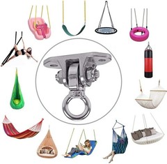 Stainless Steel 304 Heavy Duty Hanger 180°360° Swing 1200 LB Mounting Auger
