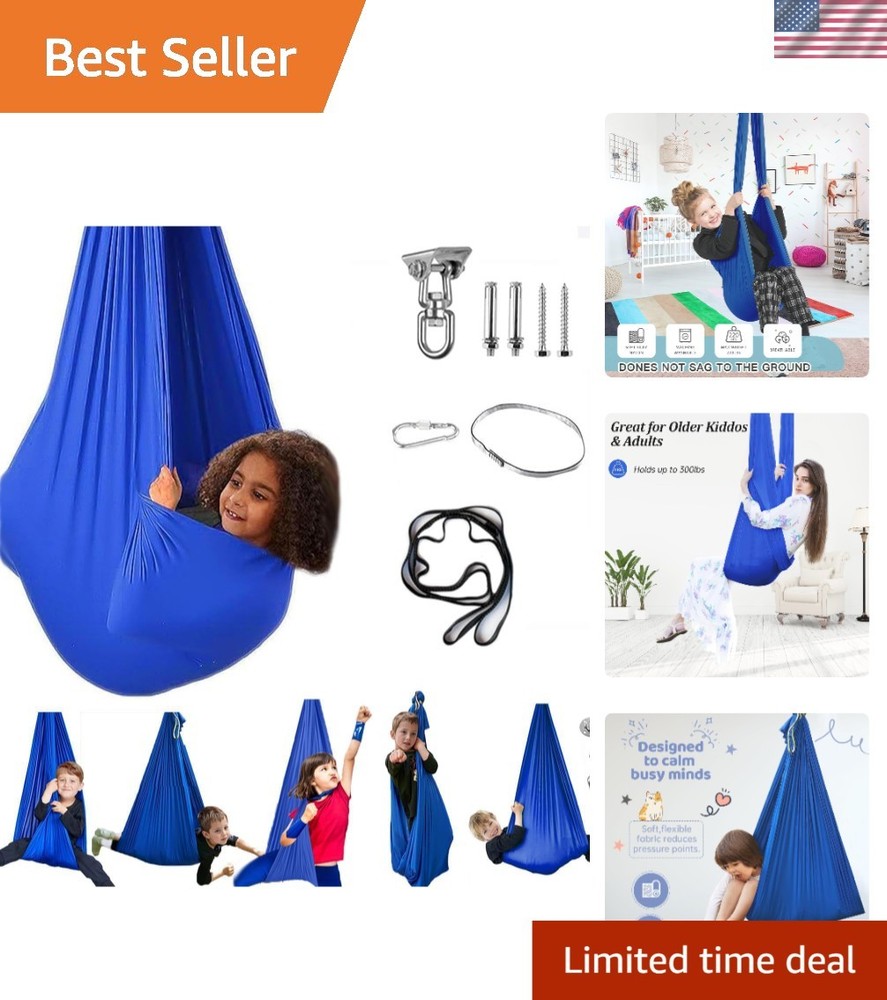 Adjustable Sensory Swing – Calm and Engaging Aerial Swing for Special Needs Kids