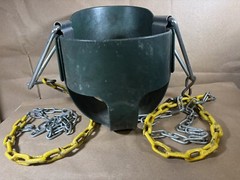 High Back Full Bucket Toddler Swing with Heavy Duty Chains Included 2-5 Yrs Old
