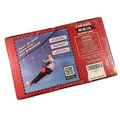 Fofana Original Ninja Slider Zip Lines for Kids and Adults Outdoor 65 Ft Slack