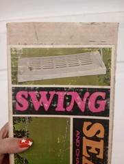 Rare Vintage Turco Swing Seat & Chain Set Original Box Unused Read Look