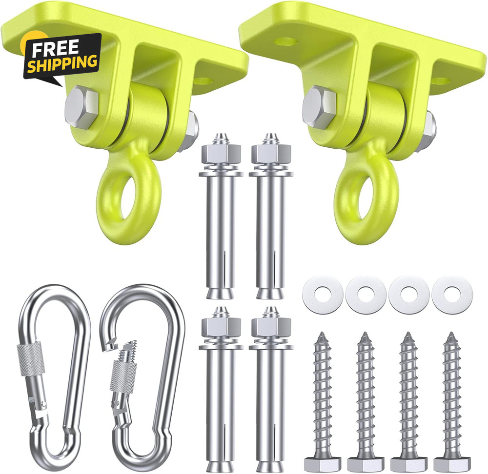 Swing Hangers for Wooden Sets Pack of 2 Heavy Duty Swingset Hardware
