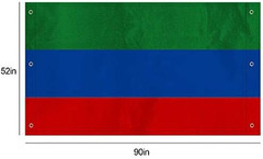 Swing Set Replacement Tarp- 52″ X 90″ Kids Playground Roof Canopy, Replacement S