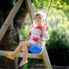 Tree Swing Seat, Swing Set Accessories for Kids Outdoor & Indoor Blue