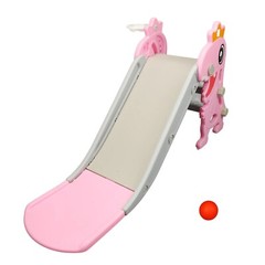Indoor Slide for Age 1 To 8 Dinosaur Shape Non Slip Stairs Kids Slide