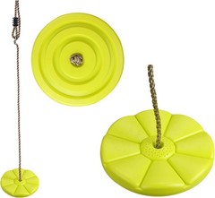 220lbs Capacity Yellow Tree Swing Disc – Fun for Kids 3-10, Easy Install
