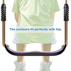 SELEWARE 2 Pack Heavy Duty Plastic Swing Seats with Adjustable Rope & Quick C…