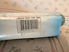 KidSeats Youth Swing Seat Green Midwest Sewing Playset Add On NOS Outdoor