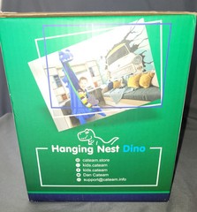 Hanging Nest Dinosaur Swing Chair Indoor Play Sensory Secret Hiding Space