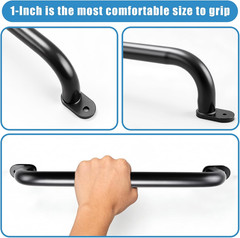 6 Set Set 17″ Metal Playground Handles for Indoor & Outdoor | 1″Grab Bar & Monke
