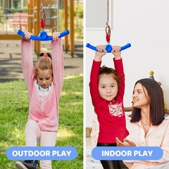 Ninja Swing-Twister 360° Spin Handle: Kids Slackline Accessories & Swing At