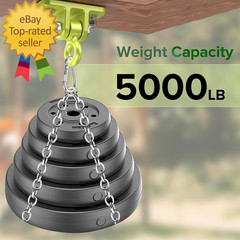 Swing Hangers for Wooden Sets Pack of 2 Heavy Duty Swingset Hardware with Lockin