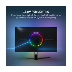 GAMEPOWER F20 27 Inch Curved White Gaming Monitor, 120Hz 1080p Display, 1ms R…