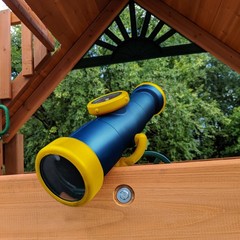 WS 4665 Non-Magnifying Telescope with Compass Swing Set Attachment, Blue and …