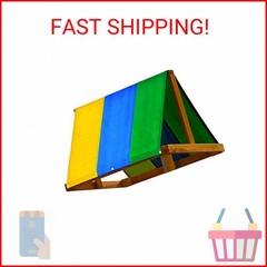 Swing-N-Slide WS 4403 52″ x 90″ Swing Set Replacement Tarp for Swing Sets, Multi