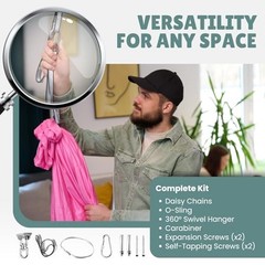 Sensory Swing for Kids and Adults. Indoor and Outdoor Therapy – or Blue Pink